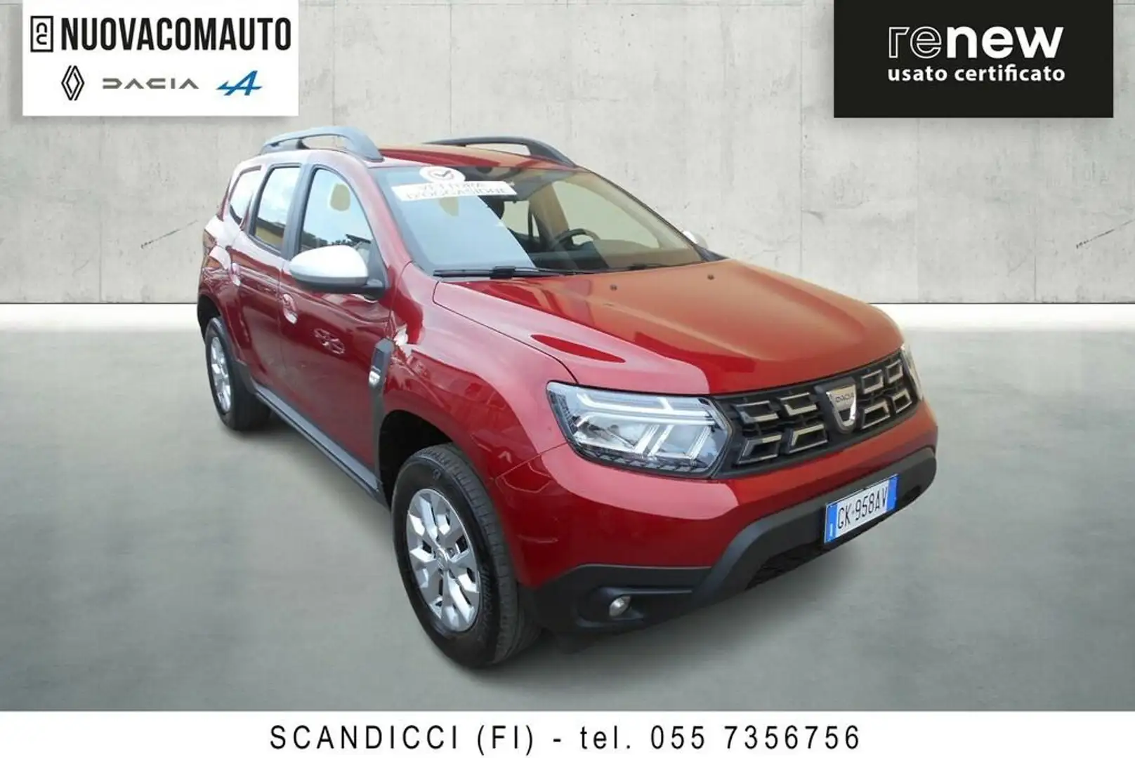 Dacia Duster 1.0 tce Expression Gpl 4x2 100cv Rosso - 2
