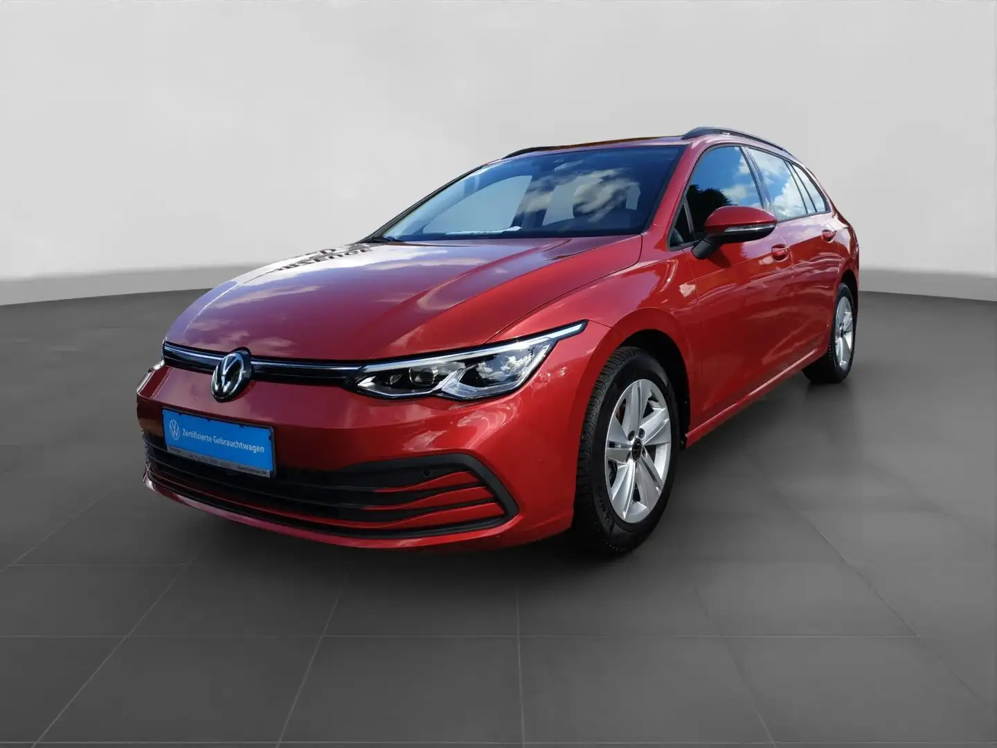 Volkswagen Golf Variant 1.5 TSI LIFE LED+ NAVI ST.HEIZ LM16 Rot - 2