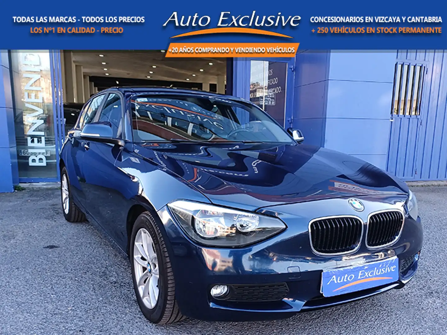 BMW 116 116d Efficient Dynamics Edition Azul - 1