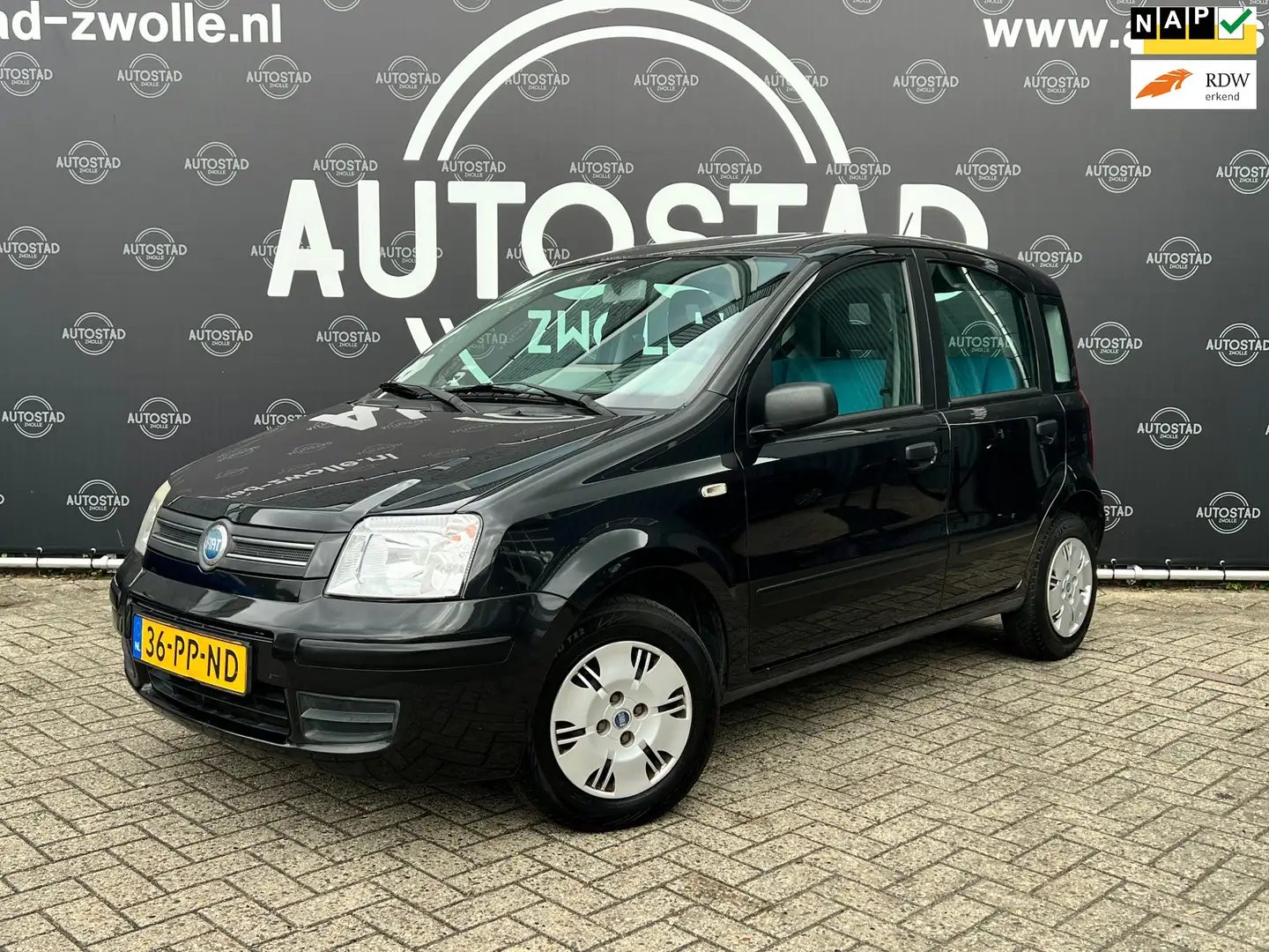 Fiat Panda 1.2 Dynamic NL-Auto/NAP/APK/Elck.Ramen Zwart - 1