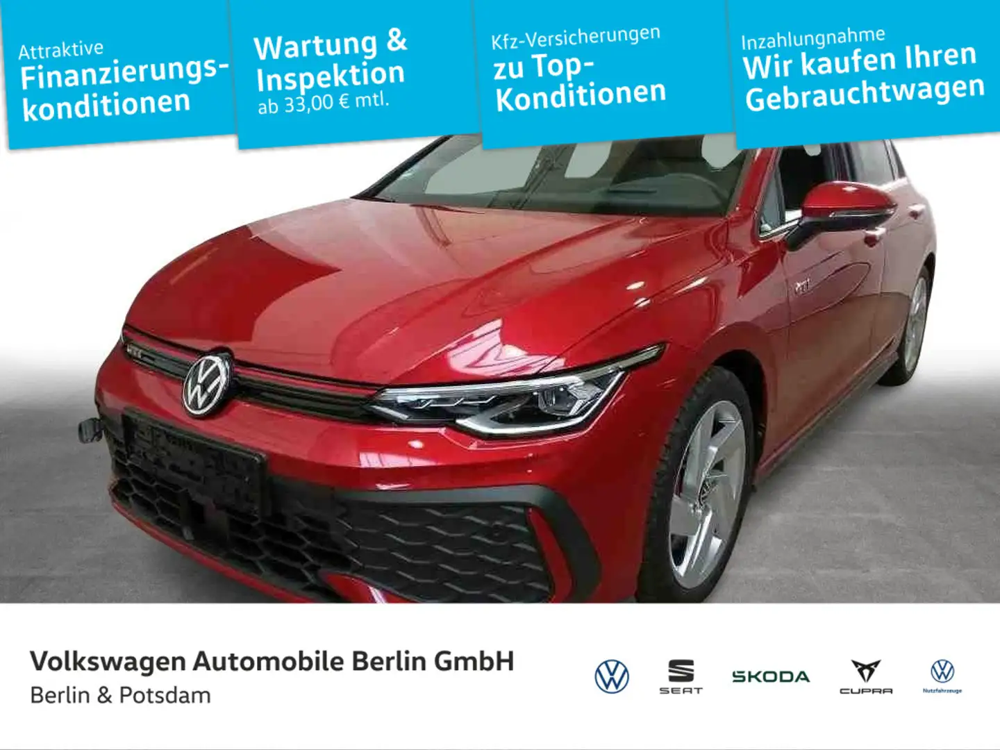 Volkswagen Golf GTI VIII 2.0 TSI *Facelift* HUD Nav Keyless Rot - 1