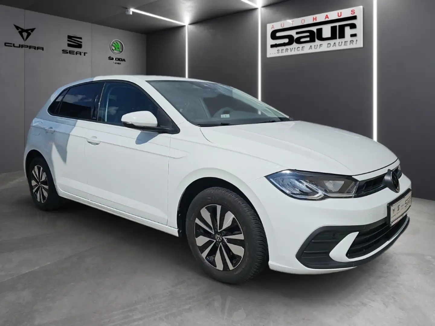 Volkswagen Polo Move 1.0 TSI OPF NAVI SHZ APP CONNECT LED PDC LANE Blanc - 2