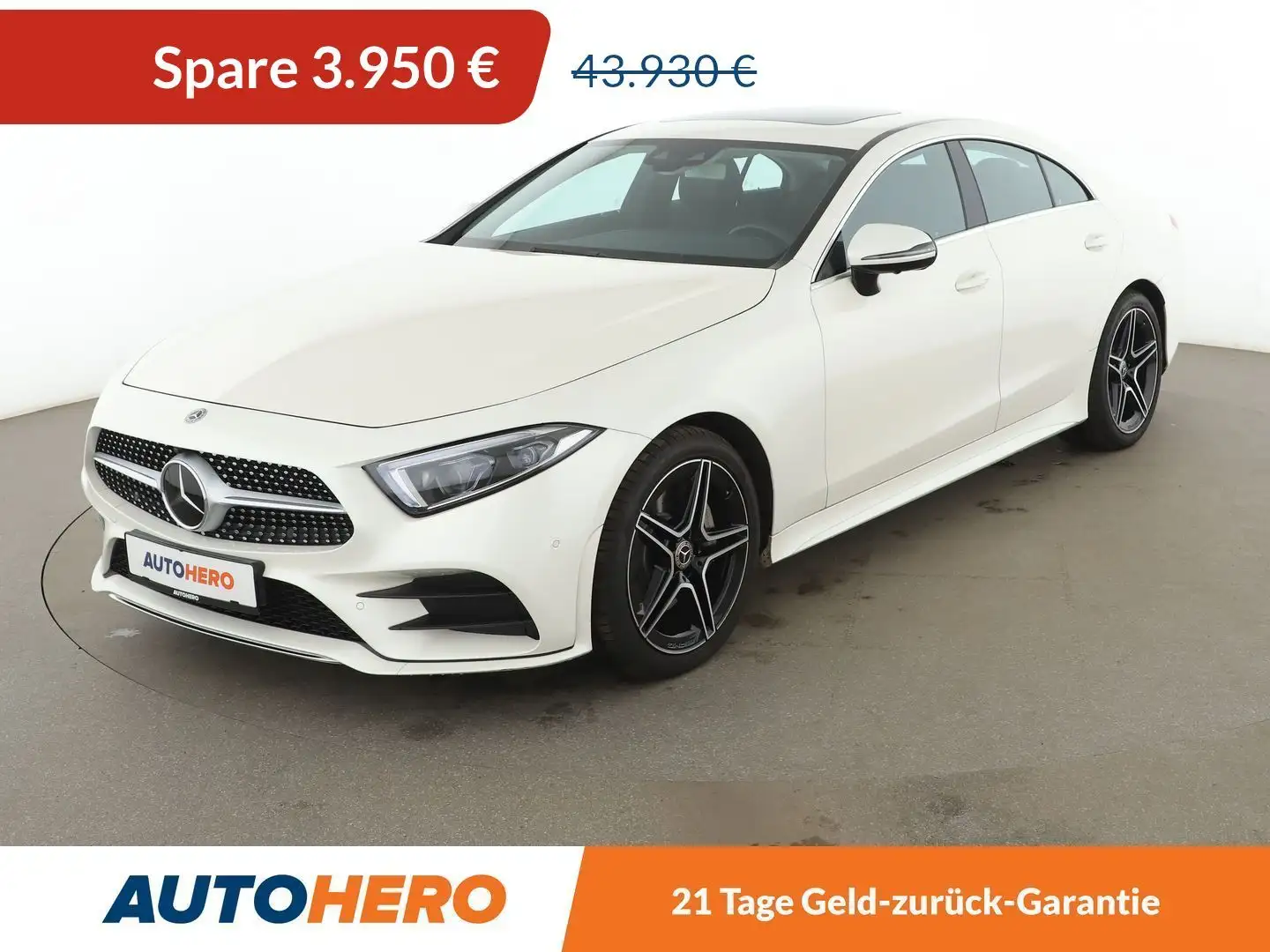 Mercedes-Benz CLS 450 CLS 450 4Matic AMG Line Aut.*NAVI*ACC*CAM*PDC*SHZ* Weiß - 1