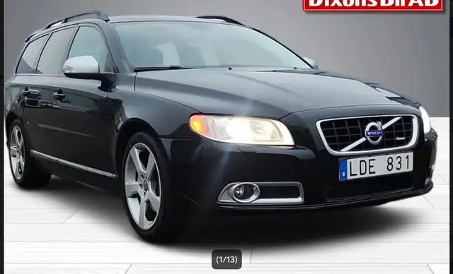 Volvo V70 ETHANOL USINE 2.5 R-DESIGN GEARTONIC ATTELAGE
