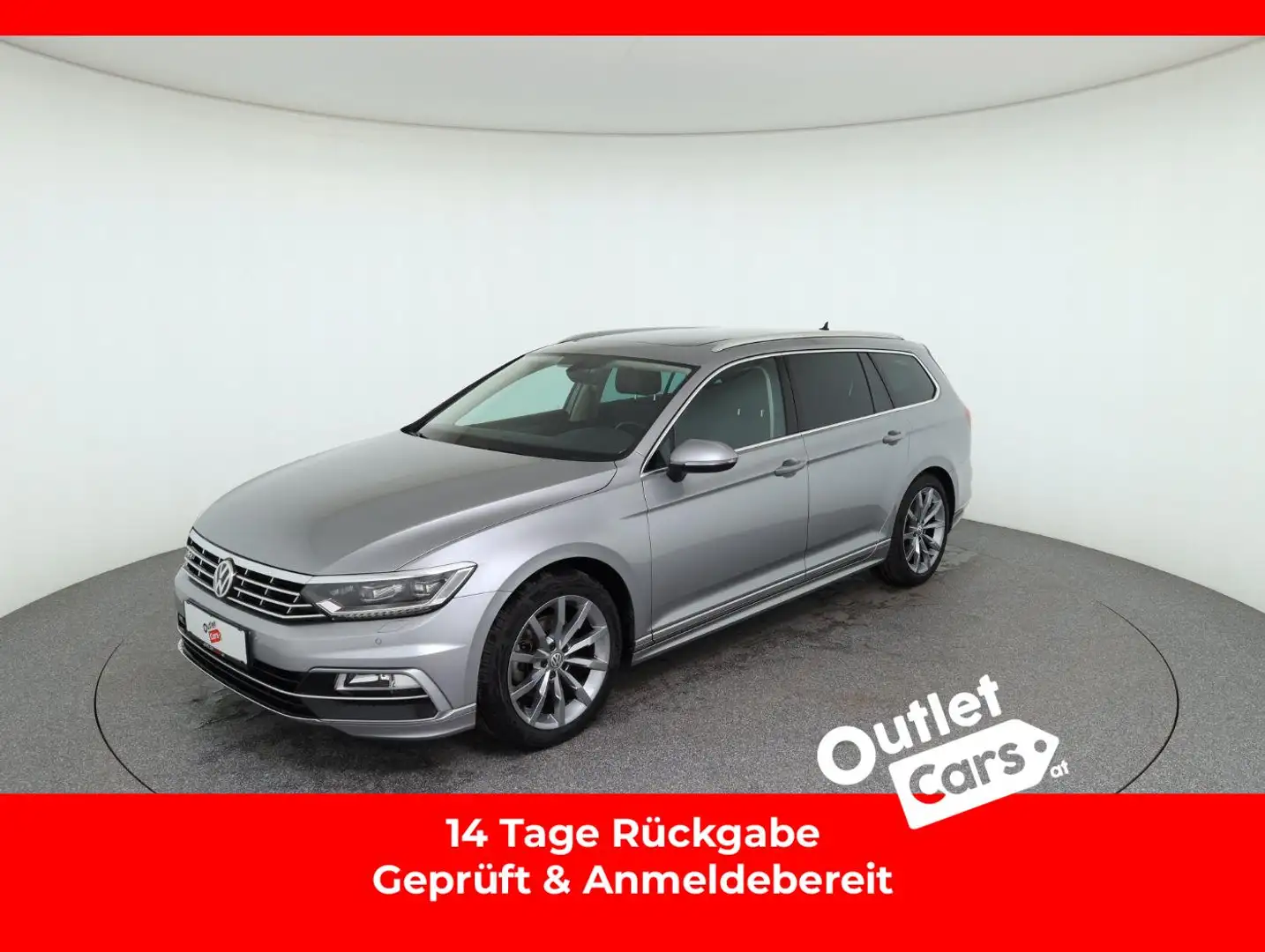 Volkswagen Passat Var. 1.5 TSI DSG Highline NAV+SKY+LM+LED Silber - 1