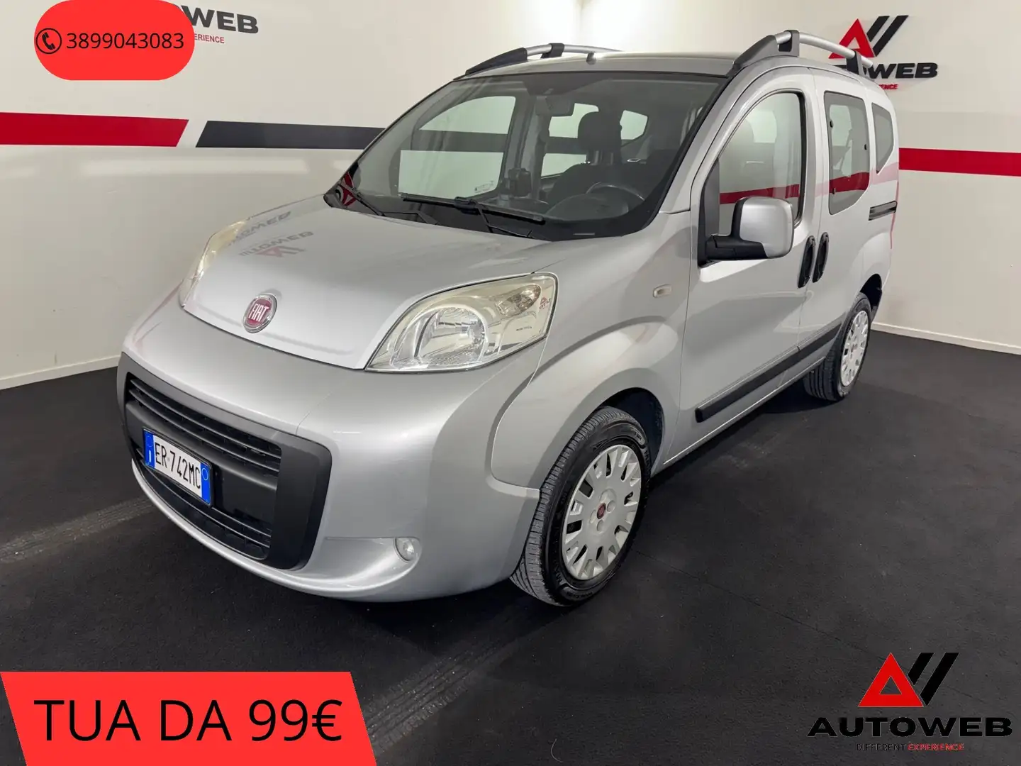 Fiat Qubo QUBO 1.3 MJT 75 CV Dynamic Grigio - 1