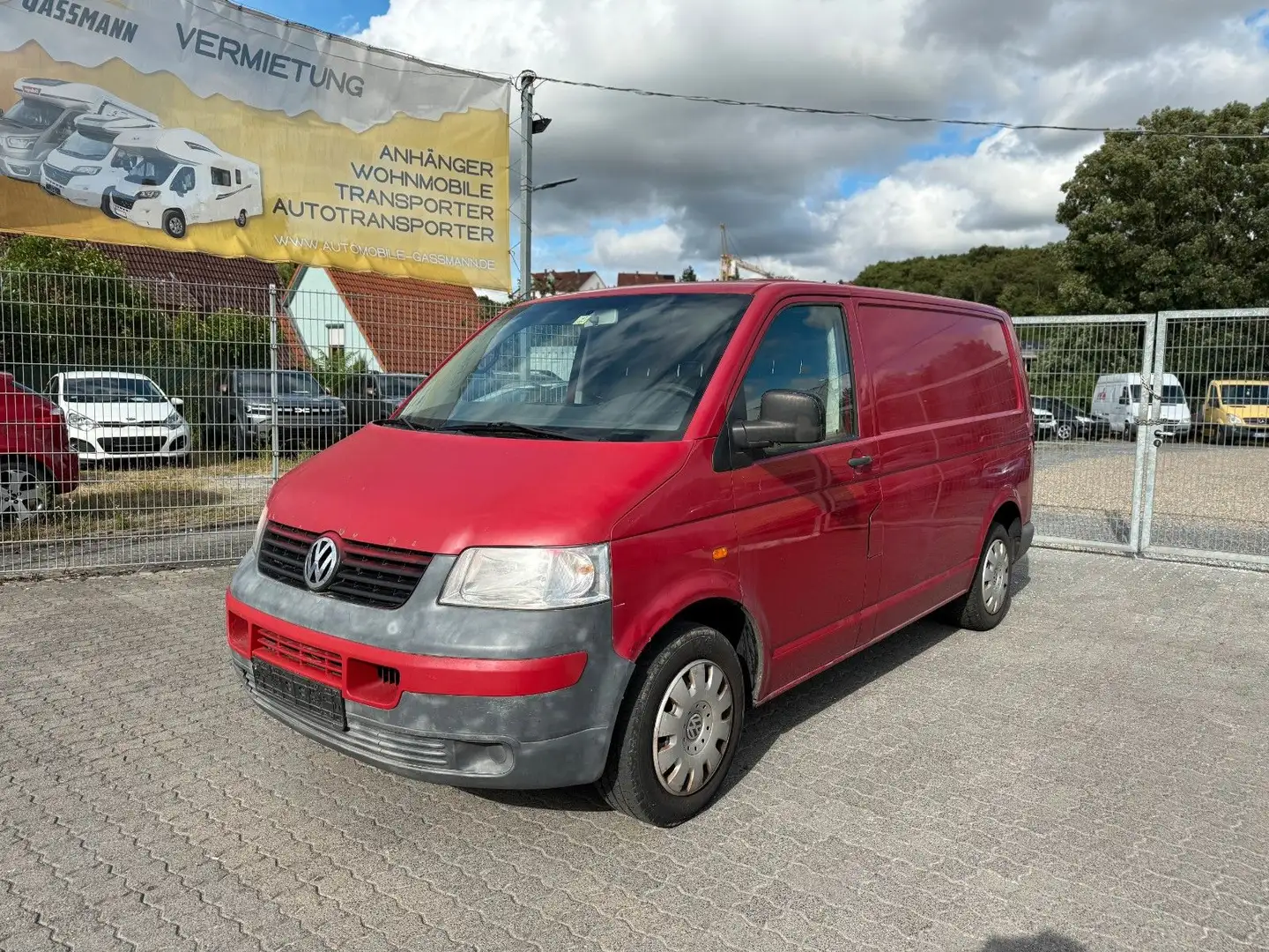 Volkswagen T5 Transporter 1.9 TDI AHK Tüv 04.2027 Rouge - 1