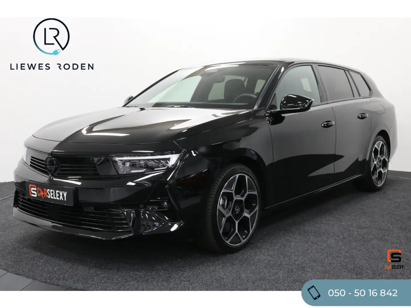 Opel Astra Sports Tourer 1.6 Turbo PHEV Ultimate (Automaat) + Zwart - 1