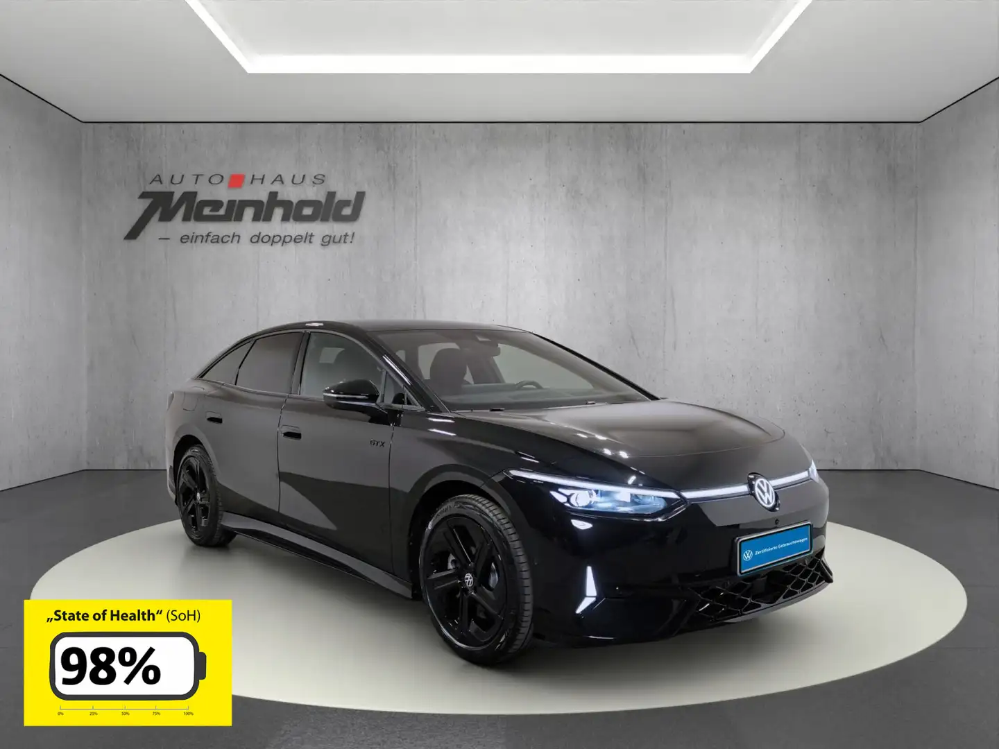 Volkswagen ID.7 GTX 4-motion, AHK, Dach, Harman-Kardon,Navi Schwarz - 2