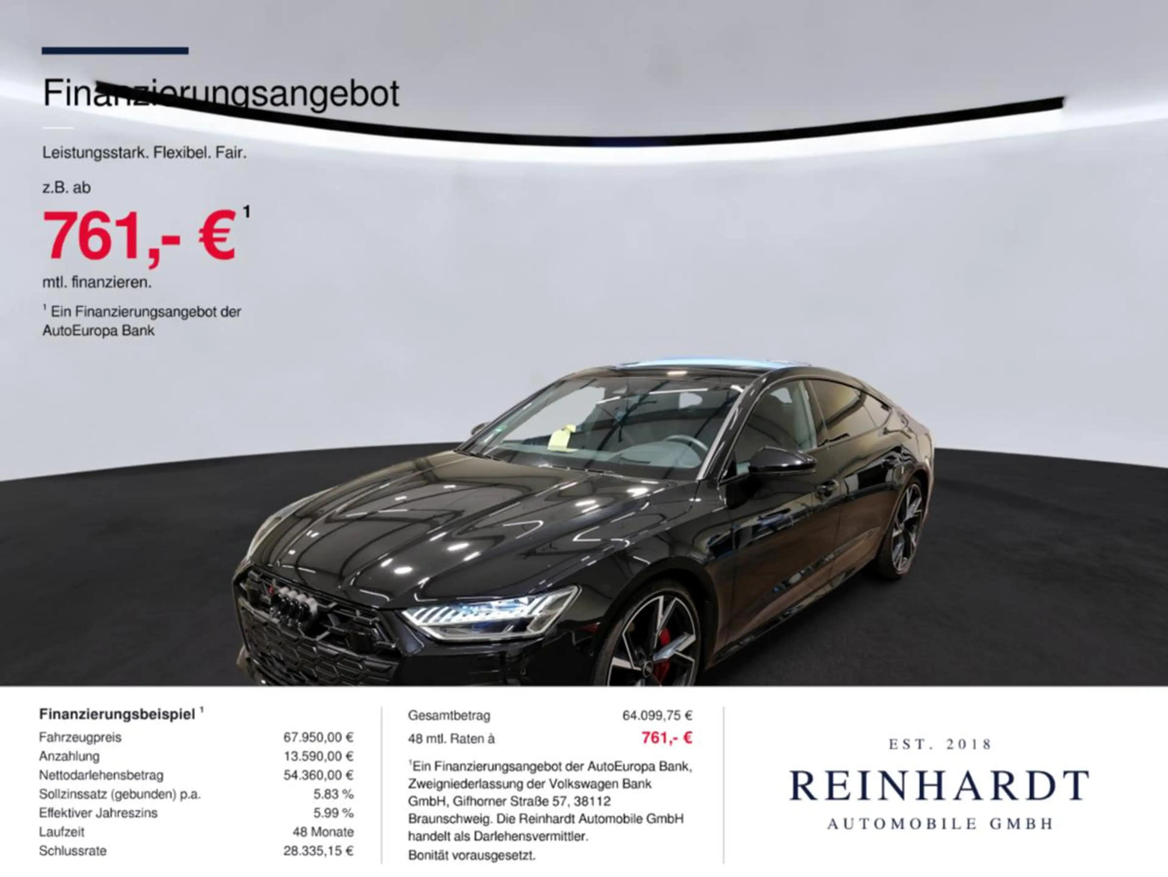 Audi S7 SPORTBACK TDi BLACK LSR/ACC/HuD/PANO/S-SITZE