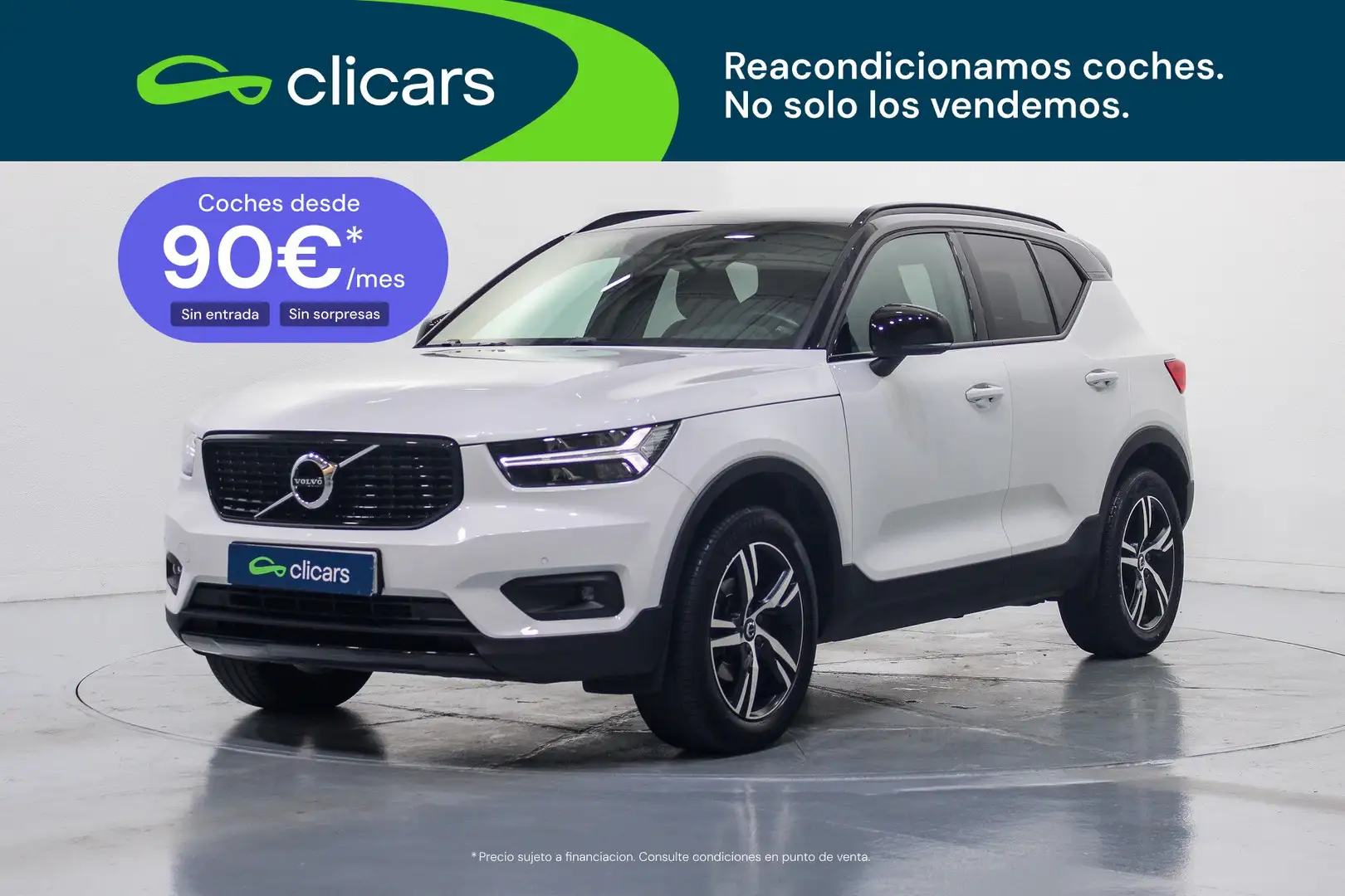 Volvo XC40 T3 R-Design Premium Edition Blanco - 1