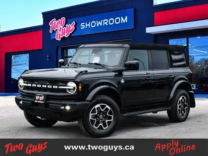 Black 2023 Ford Bronco SUV / Crossover Four-Wheel Drive Automatic