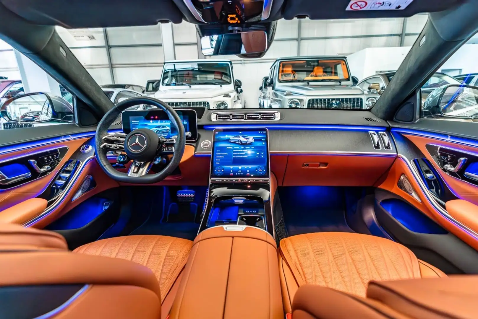 Mercedes-Benz S 63 AMG S 63 E AMG Per. Long / Exclusive Pack. / Head Up Grijs - 2