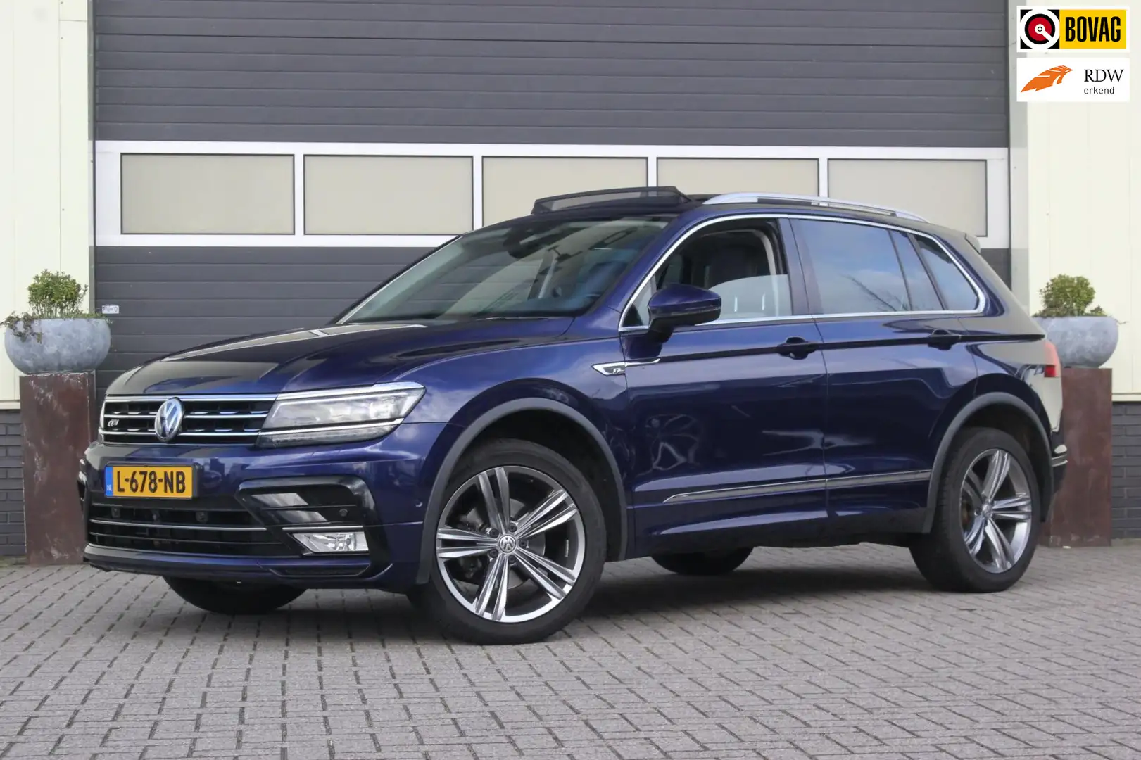 Volkswagen Tiguan 1.4 TSI 4Motion Highline | Trekhaak | Bleu - 1