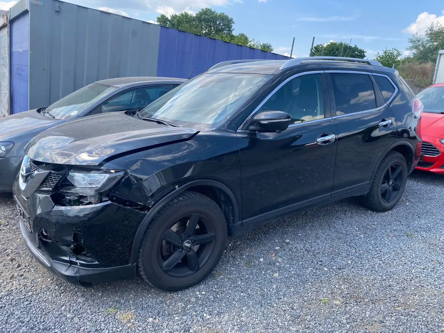 Nissan X-Trail *UNFALL*Automatik*Panoramdach*7SITZ Zwart - 2