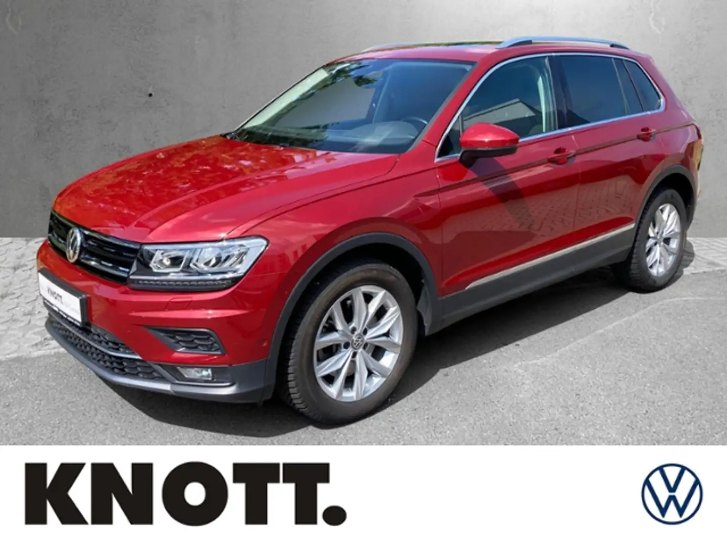 Volkswagen Tiguan Highline 4-M 2,0 l TSI 180 PS 7-Gang-DSG Rot - 1