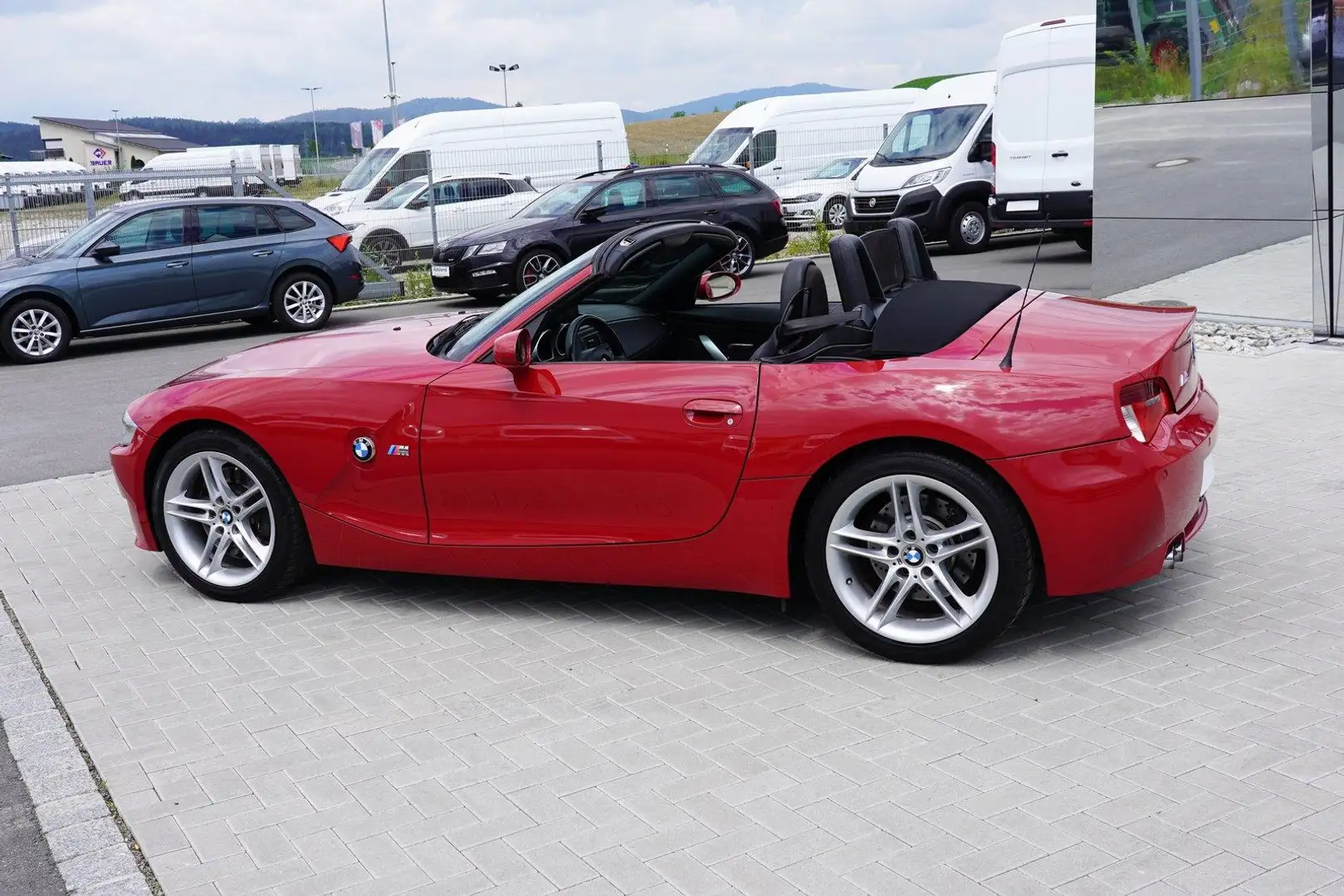 BMW Z4 M Roadster deutsches Fahrzeug sehr gepflegt Червоний - 2