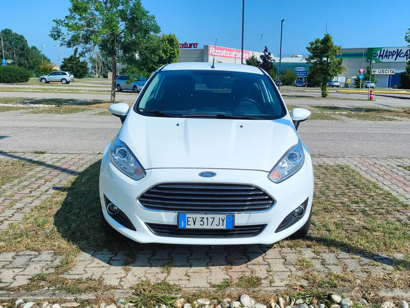 Ford Fiesta Fiesta VI 2013 5p 1.0 ecoboost Titanium 100cv Bianco - 1