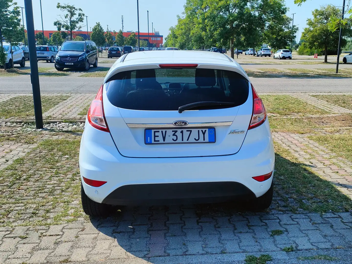 Ford Fiesta Fiesta VI 2013 5p 1.0 ecoboost Titanium 100cv Bianco - 2