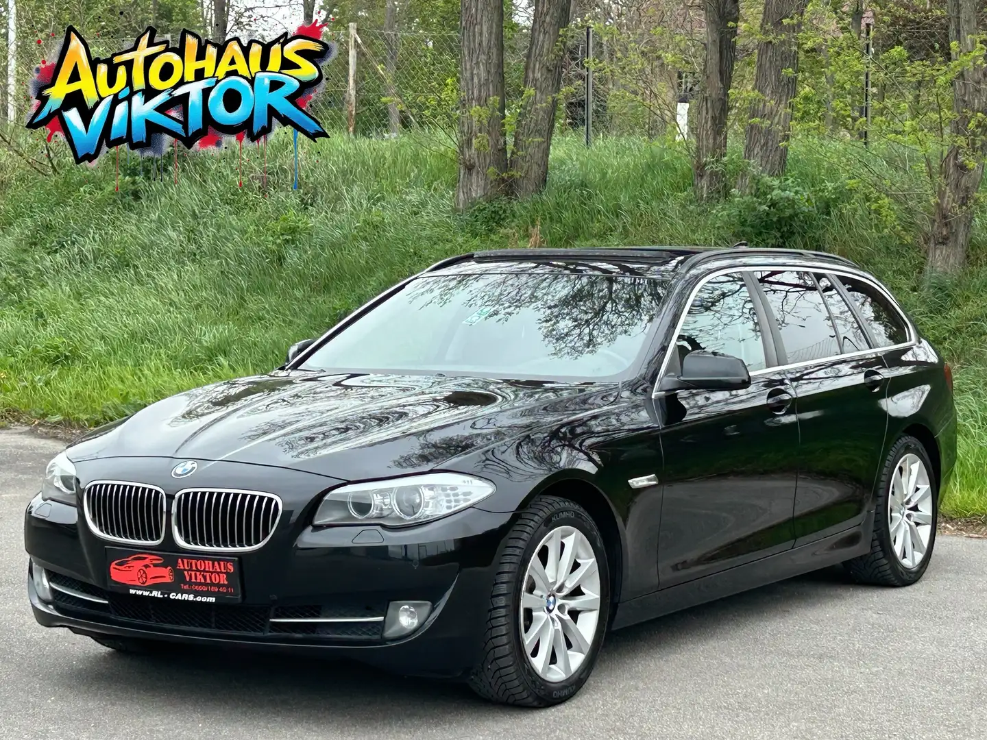 BMW 520 520d Touring Aut.*12 monate garantie* Noir - 1