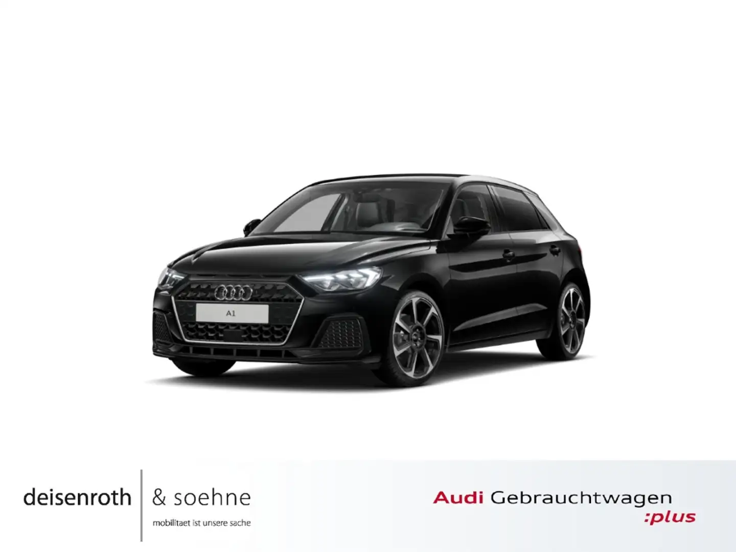 Audi A1 Sportback advanced 35 TFSI S tr Nav/ACC/LED/18''/P Schwarz - 1