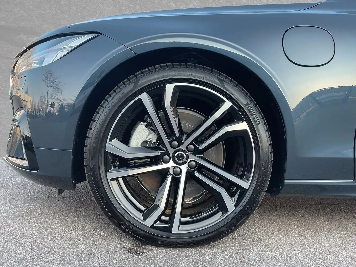 Volvo S90 T8 AWD Recharge Plus Dark ACC BLIS SD Blau - 2