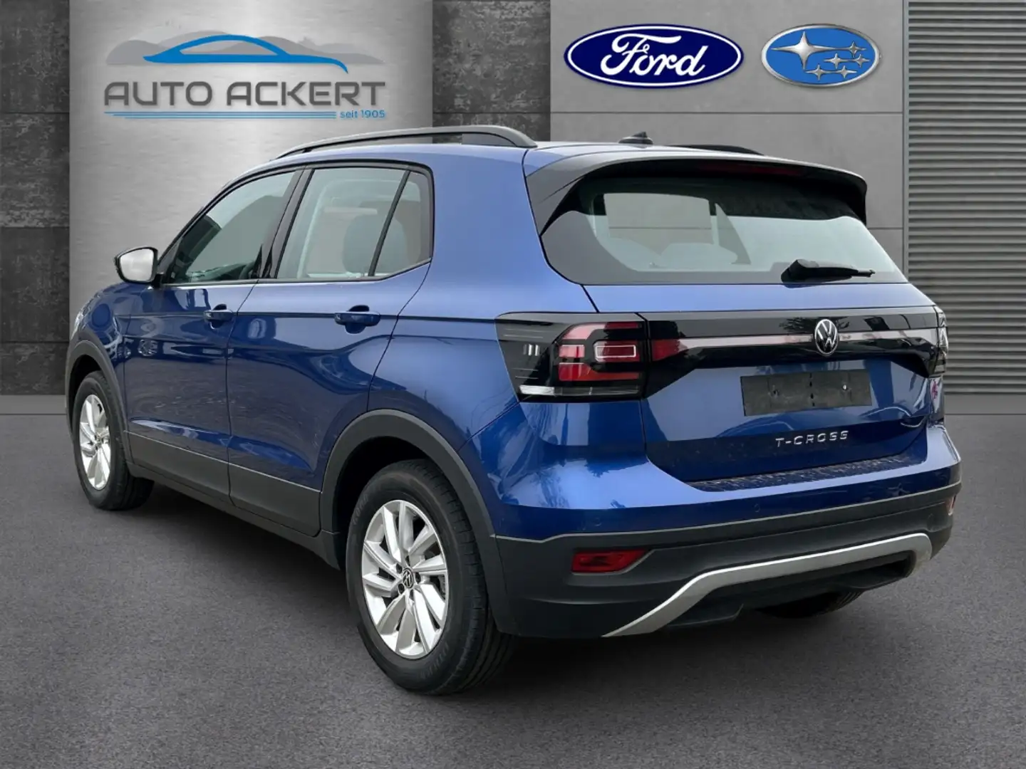 Volkswagen T-Cross Life 1.0 TSI*AHK*dig.Cockp*PDC*Klitr*Nav Blauw - 2