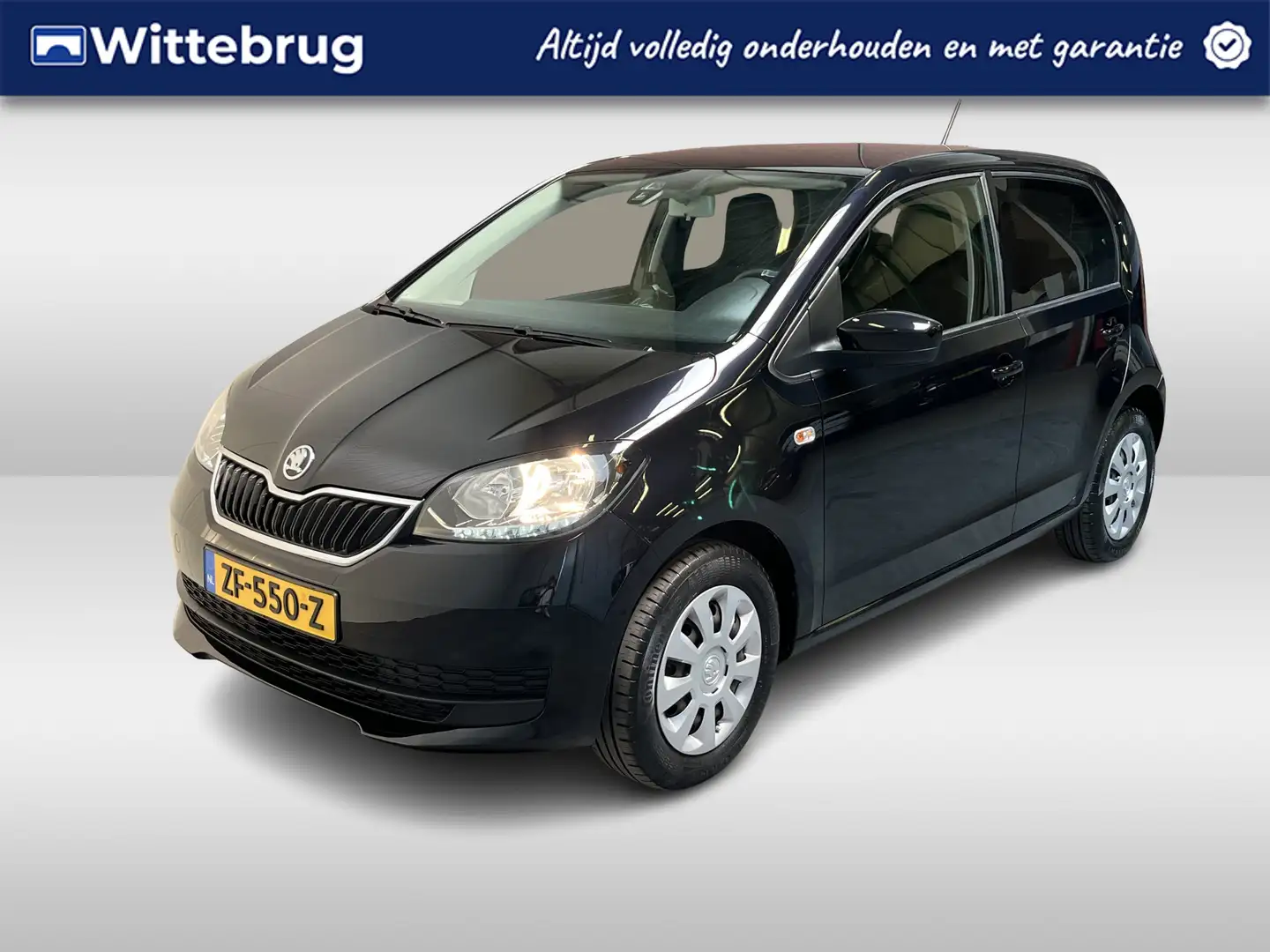 Skoda Citigo 1.0 Ambition Plus Sport / ZEER ZUINIG/ CRUISE CONT Zwart - 1