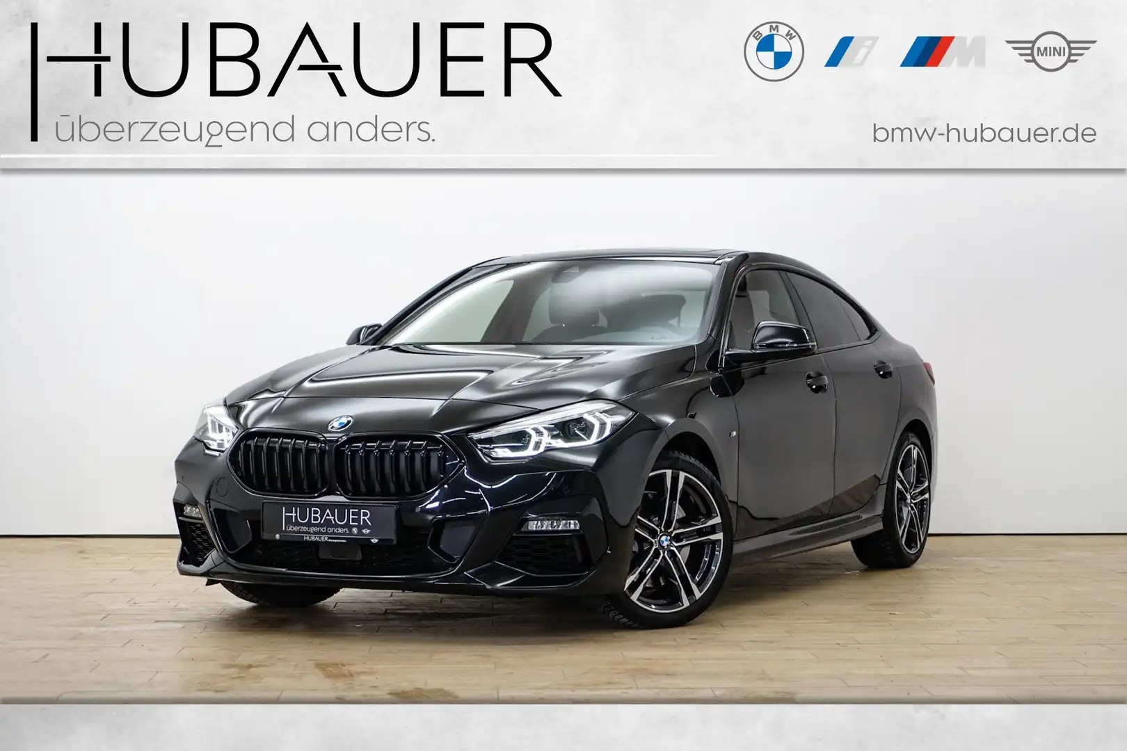BMW 220 i Gran Coupé [M Sport, LC Prof., ACC, RFK, HiFi] Schwarz - 1