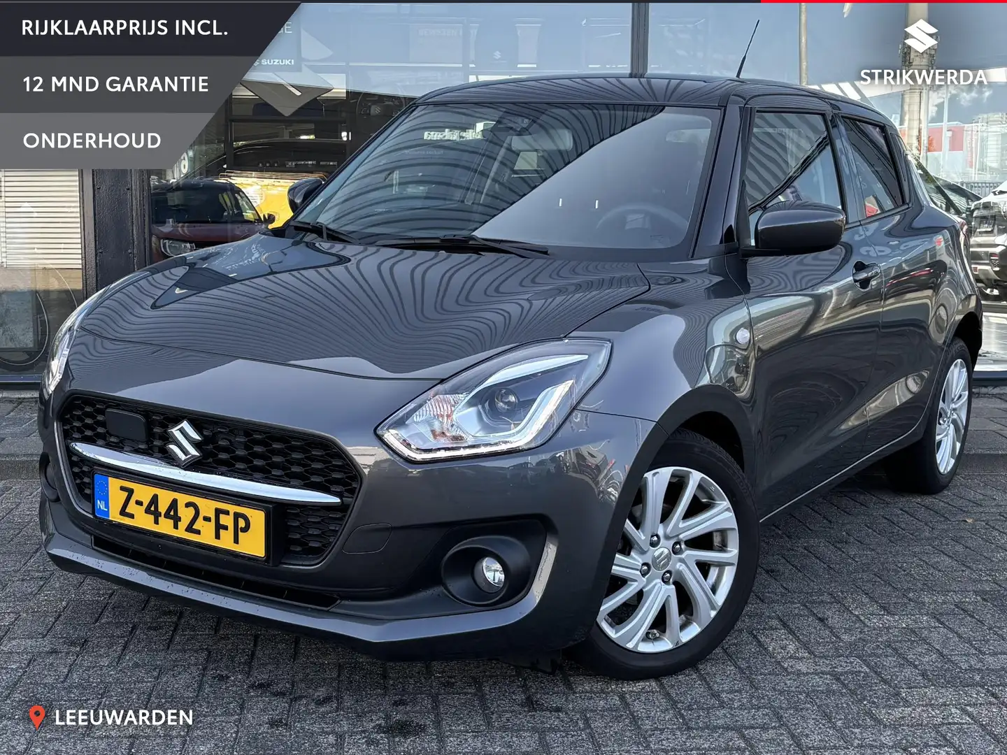 Suzuki Swift 1.2 Select Smart Hybrid Lmv/Airco/Cruise Grijs - 1