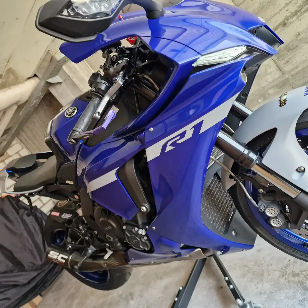 Yamaha YZF-R1 RN65 mit GARANTIE TOP gepflegt Bleu - 2