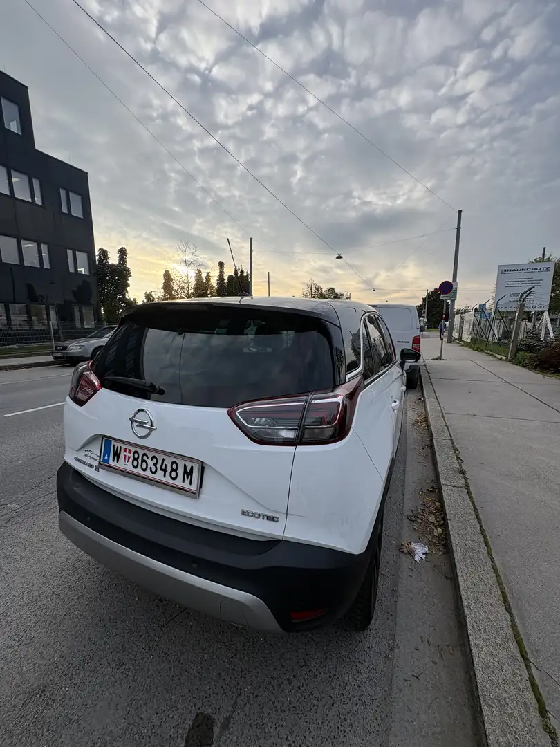 Opel Crossland X 1,2 Turbo Direct Injection Edition St./St Weiß - 1