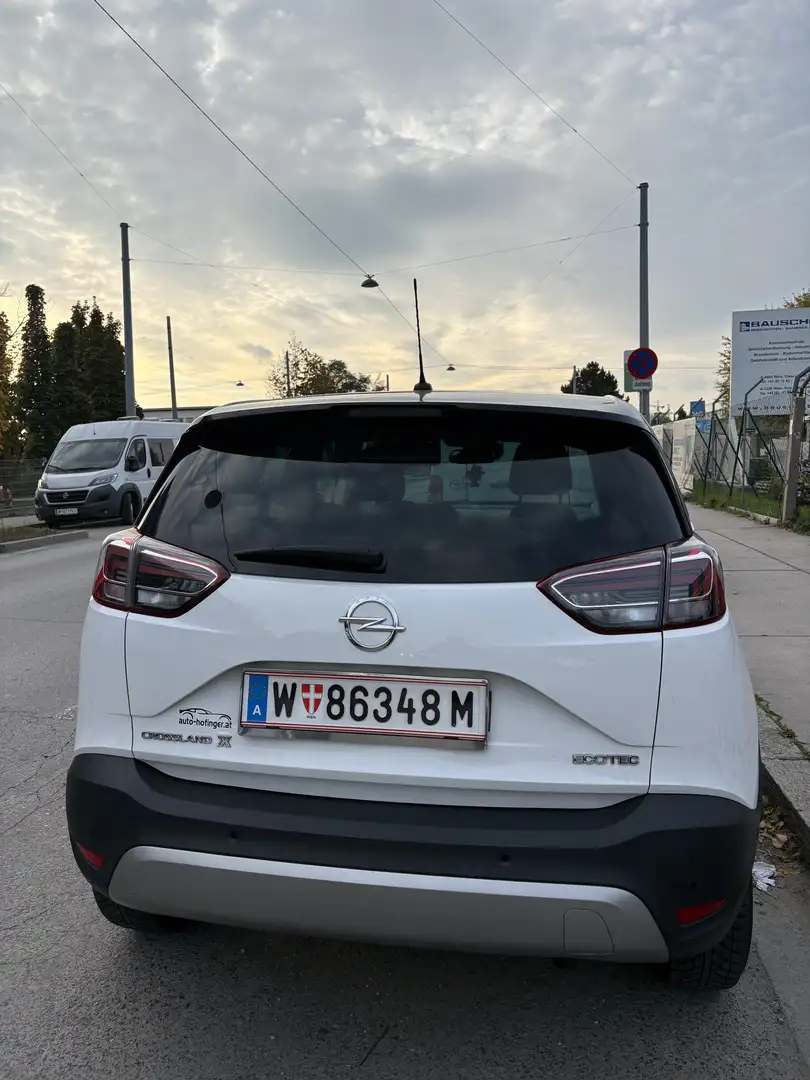 Opel Crossland X 1,2 Turbo Direct Injection Edition St./St Weiß - 2