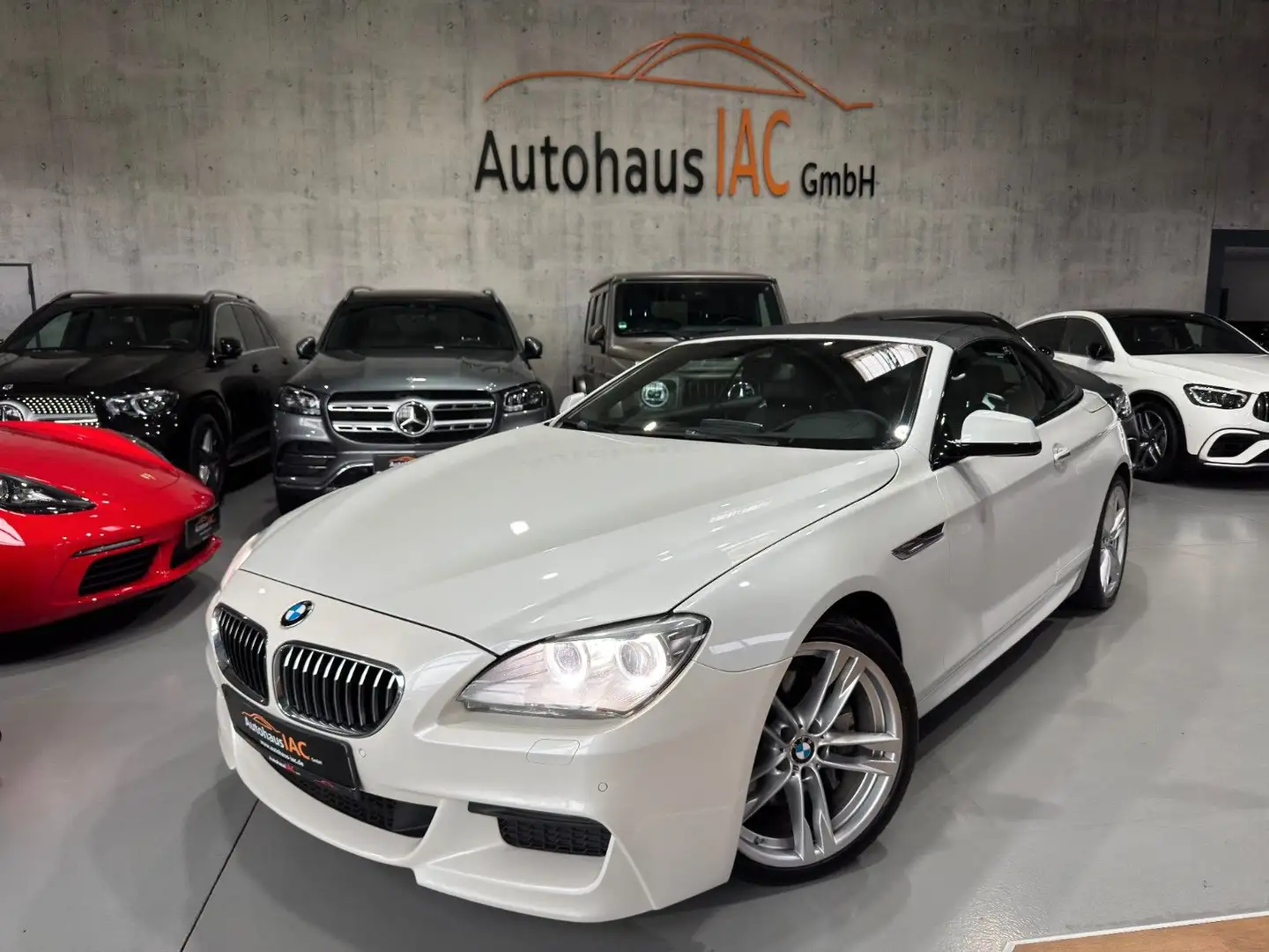 BMW 640 /Cabrio/d/xDrive/STANDHEIZ/HUD/LEDER/M/MEMORY Weiß - 1