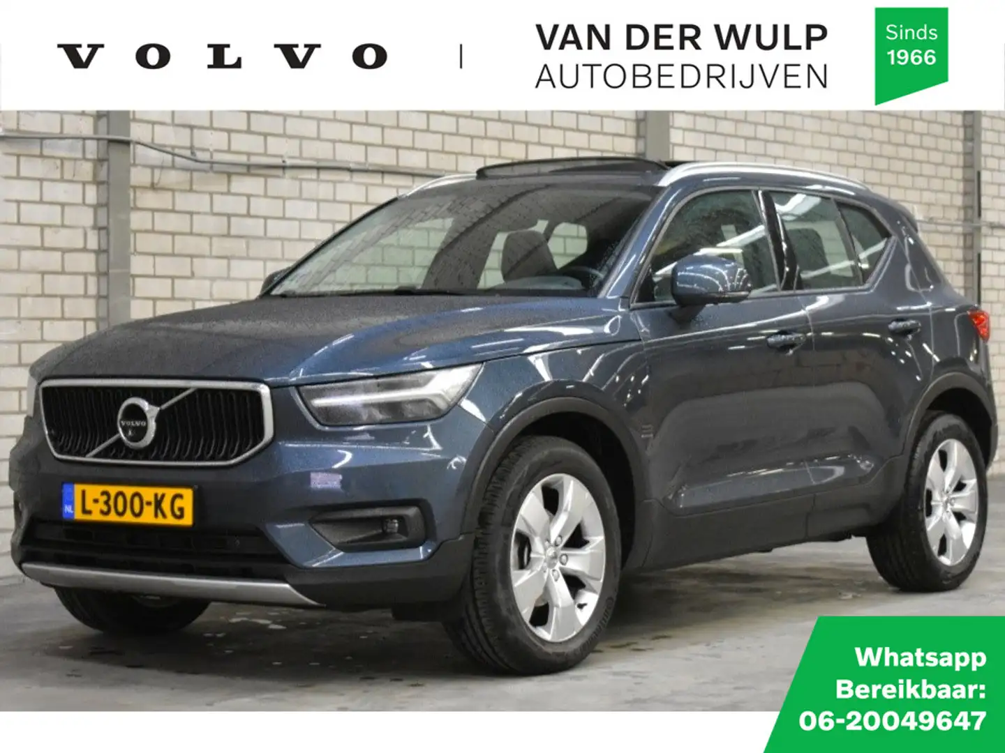 Volvo XC40 T3 163pk Aut. Business Pro | Schuifdak | Audio-Lin Blauw - 1
