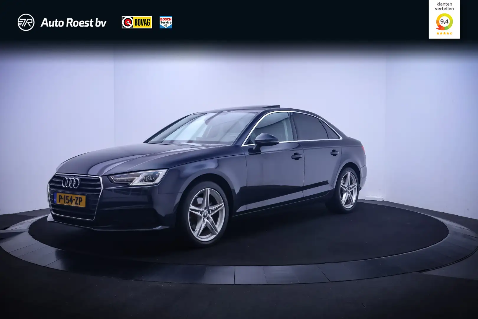 Audi A4 Limousine 2.0T 190Pk S-Tr. Pro Line SCHUIFDAK/CARP Blauw - 1
