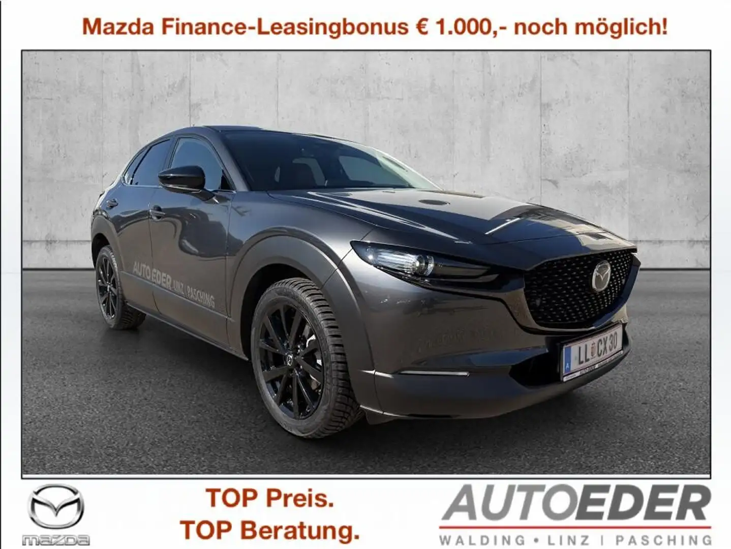 Mazda CX-30 e-Skyactive G140 Nagisa Aut. Grau - 1