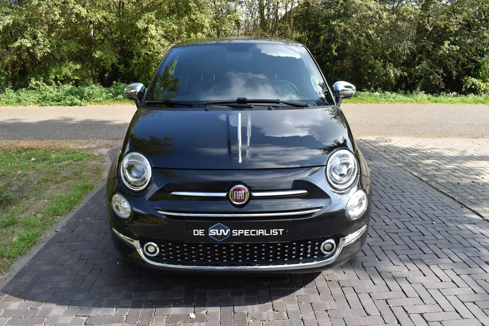 Fiat 500 1.2 ROCKSTAR LEER, PANO, LUXE UITV. Noir - 2