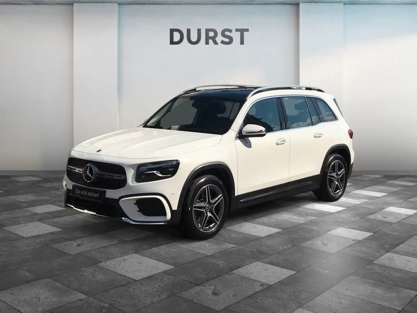 Mercedes-Benz GLB 220 4M AMG PREM,PANO,DISTR,MEMO,WINTERP,MULT Bianco - 1