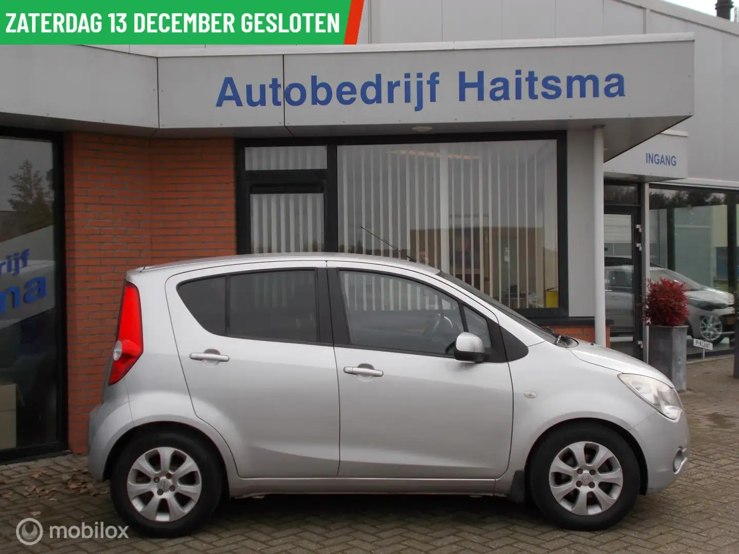 Opel Agila 1.2 Enjoy Airco | LM wielen | CPV Grijs - 2