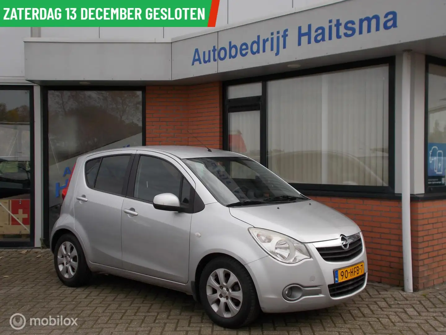 Opel Agila 1.2 Enjoy Airco | LM wielen | CPV Grijs - 1