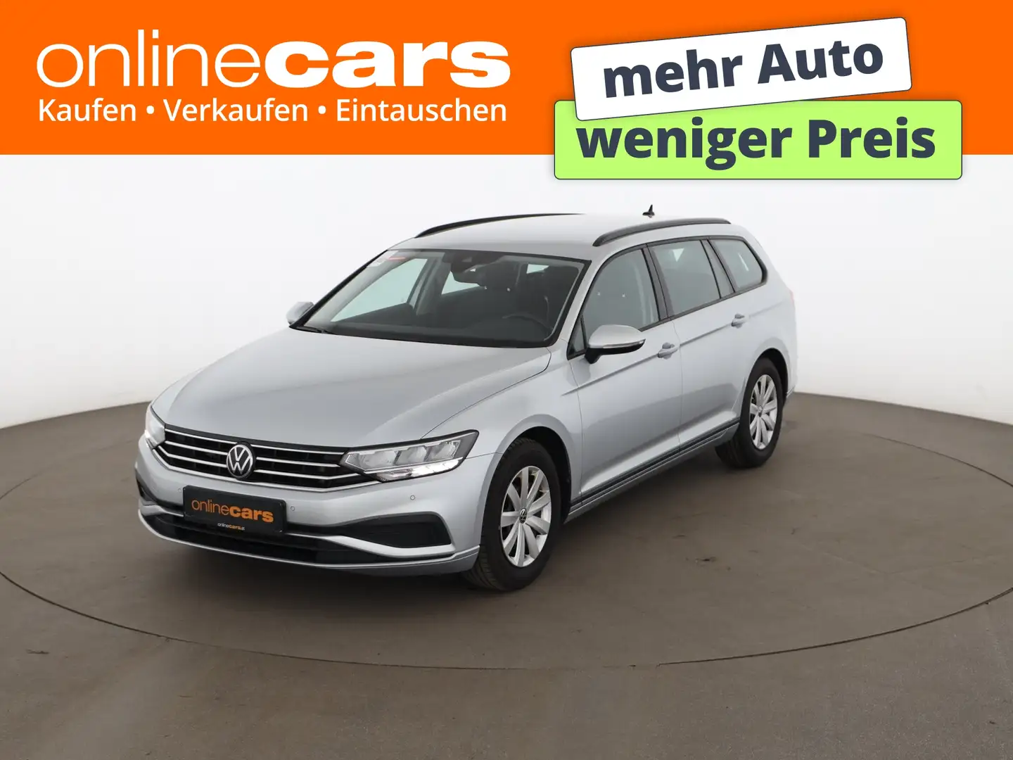 Volkswagen Passat Variant 2.0 TDI Conceptline LED NAVI R-CAM Silber - 1