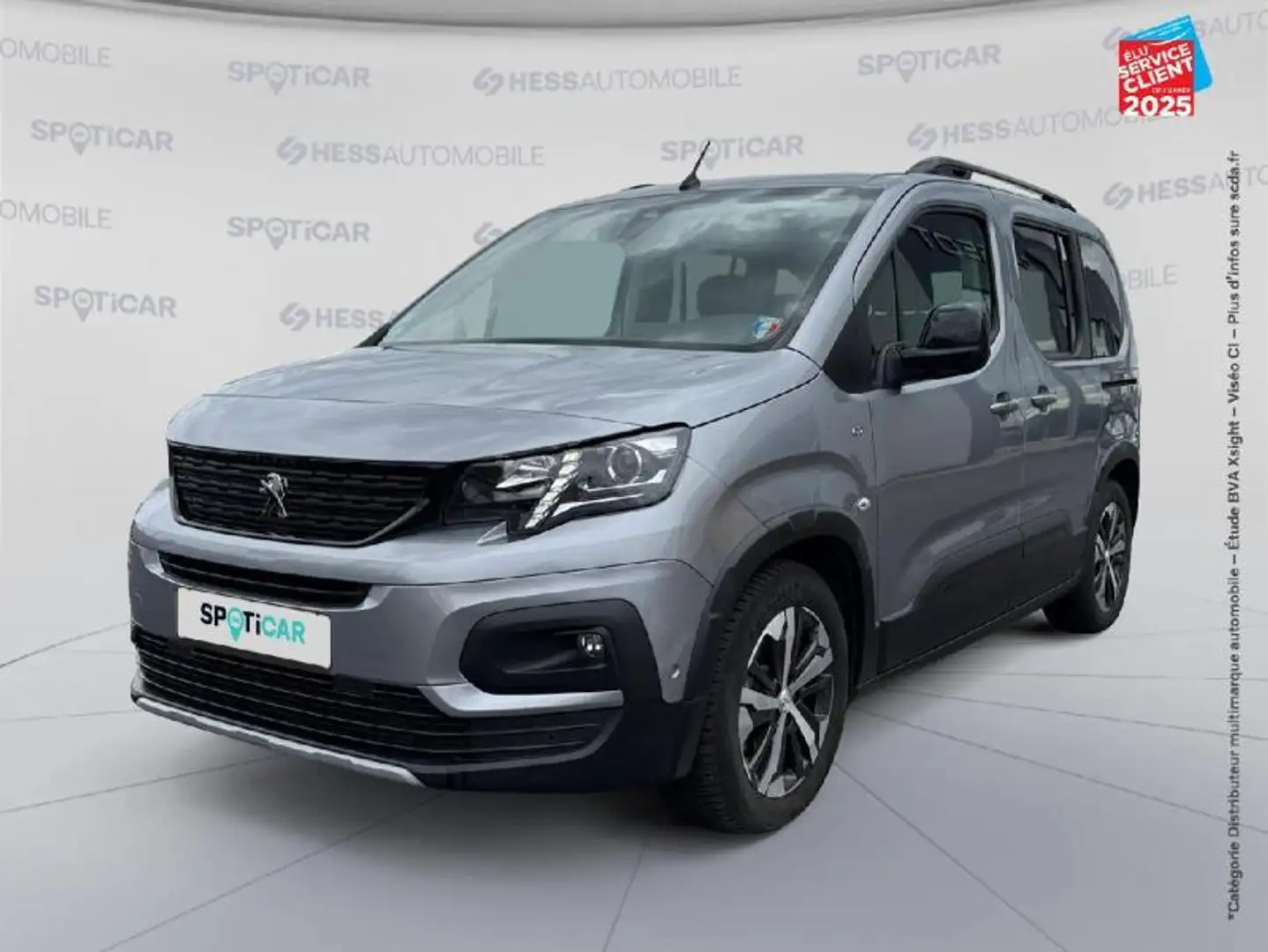 Peugeot Rifter Moteur électrique 136ch (100 kW) et batterie 50 kW Серый - 1