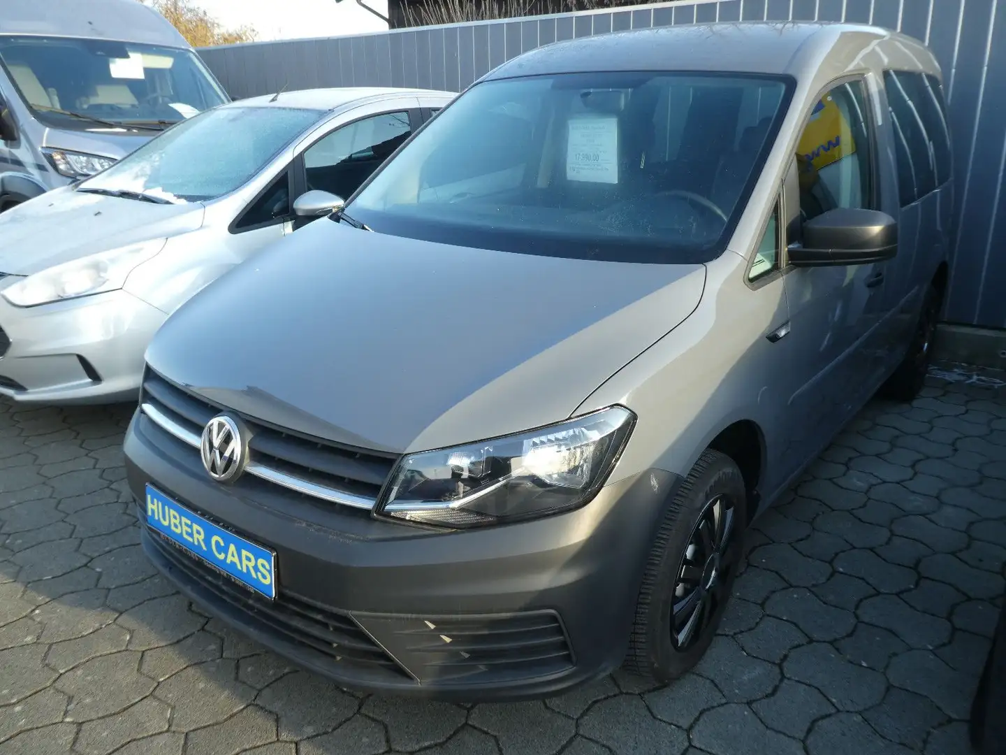 Volkswagen Caddy Kombi 1,0 TSI Klima+Tempomat+PDC Grau - 2