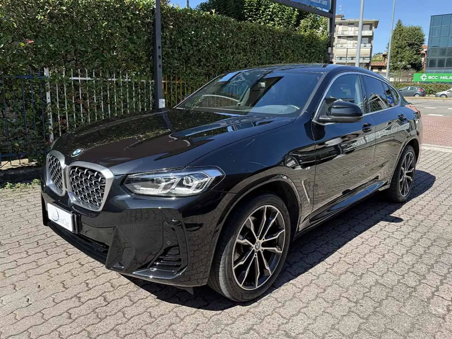 BMW X4 xdrive 20d mhev 48V Msport M SPORT TETTO CERCHI 20 Nero - 1