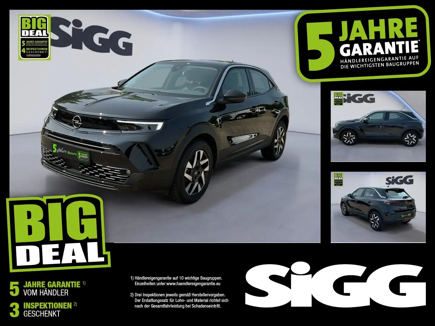 Opel Mokka Elegance MildHybrid mit nur 1753 KM Noir - 1