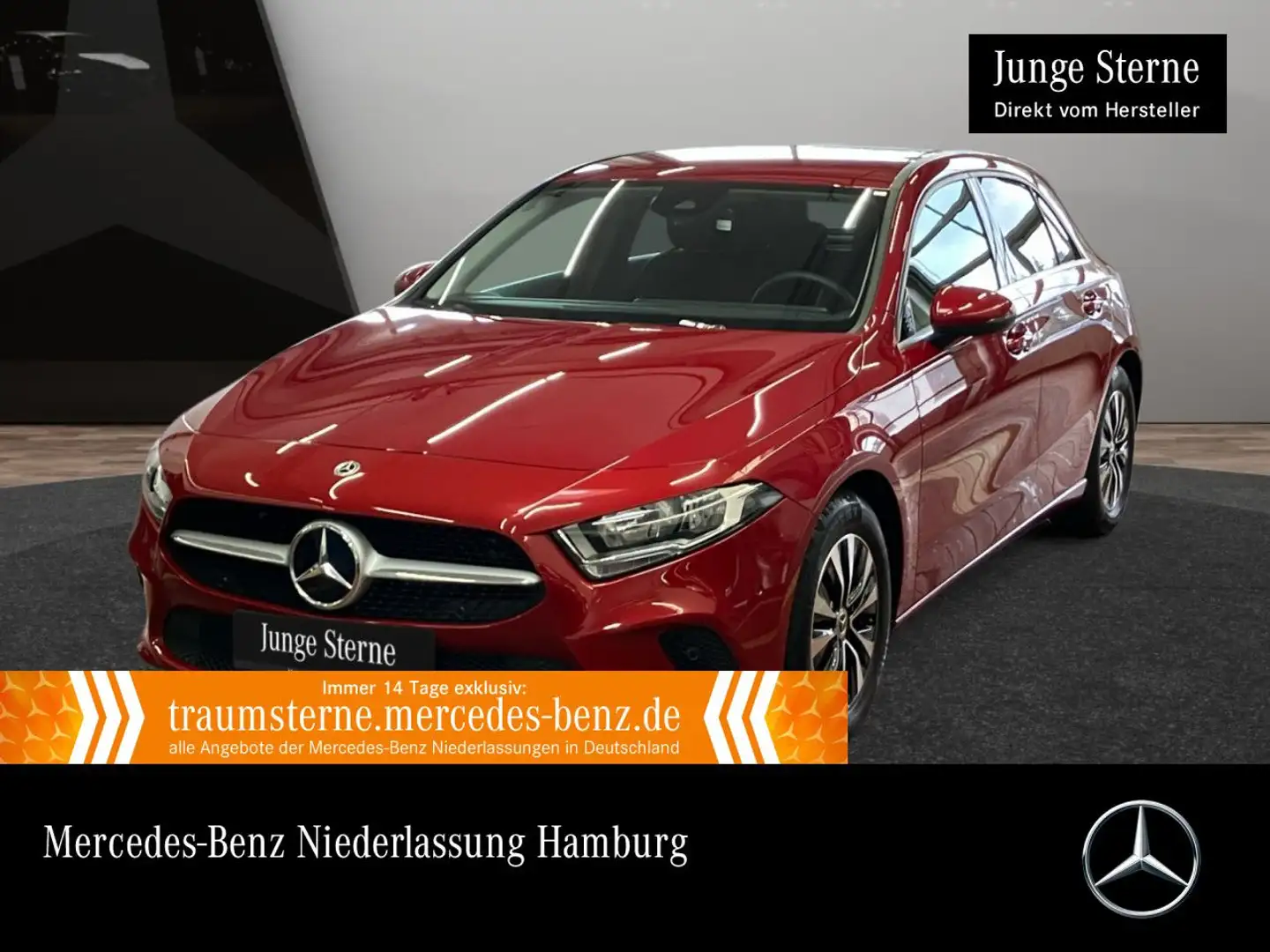 Mercedes-Benz A 180 STYLE+KAMERA Rood - 1