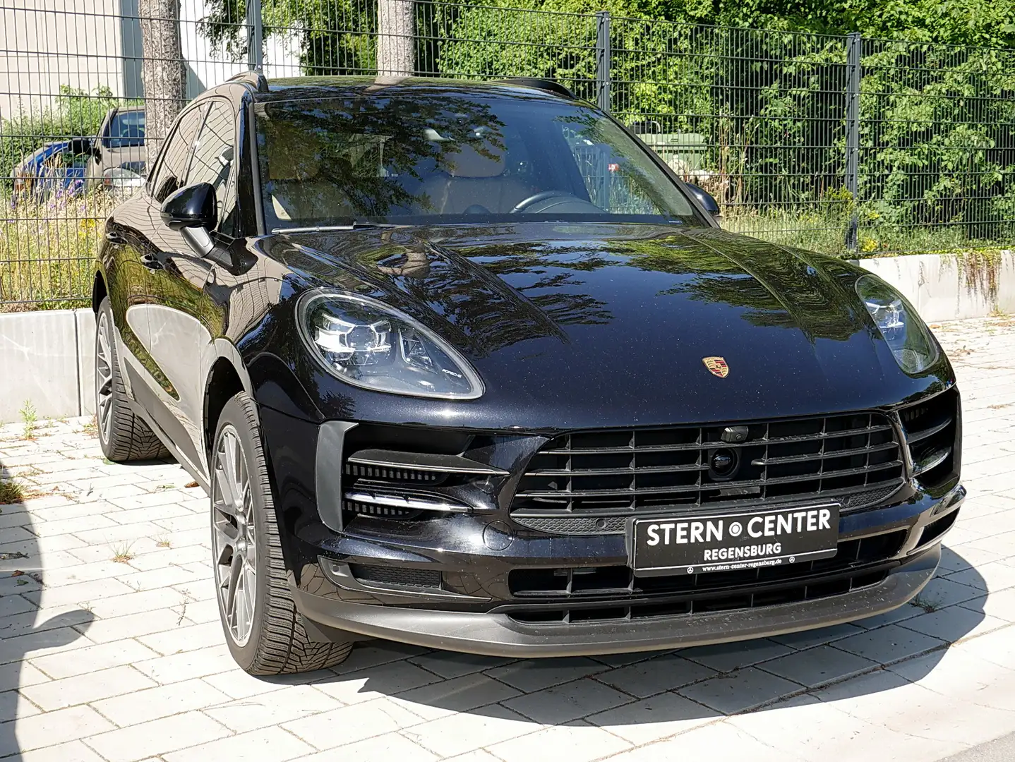 Porsche Macan S PDLS+SPORTCHRONO+STANDH.+ABSTANDSTEMPOM. Schwarz - 2