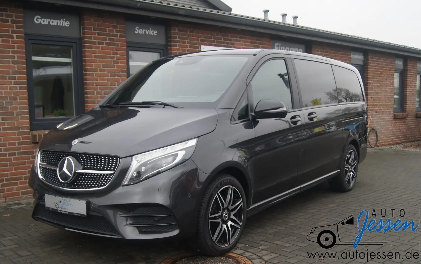 Mercedes-Benz V 300 d AVANTGARDE EDITION Aut. 4M lang Pano/LED Gris - 1