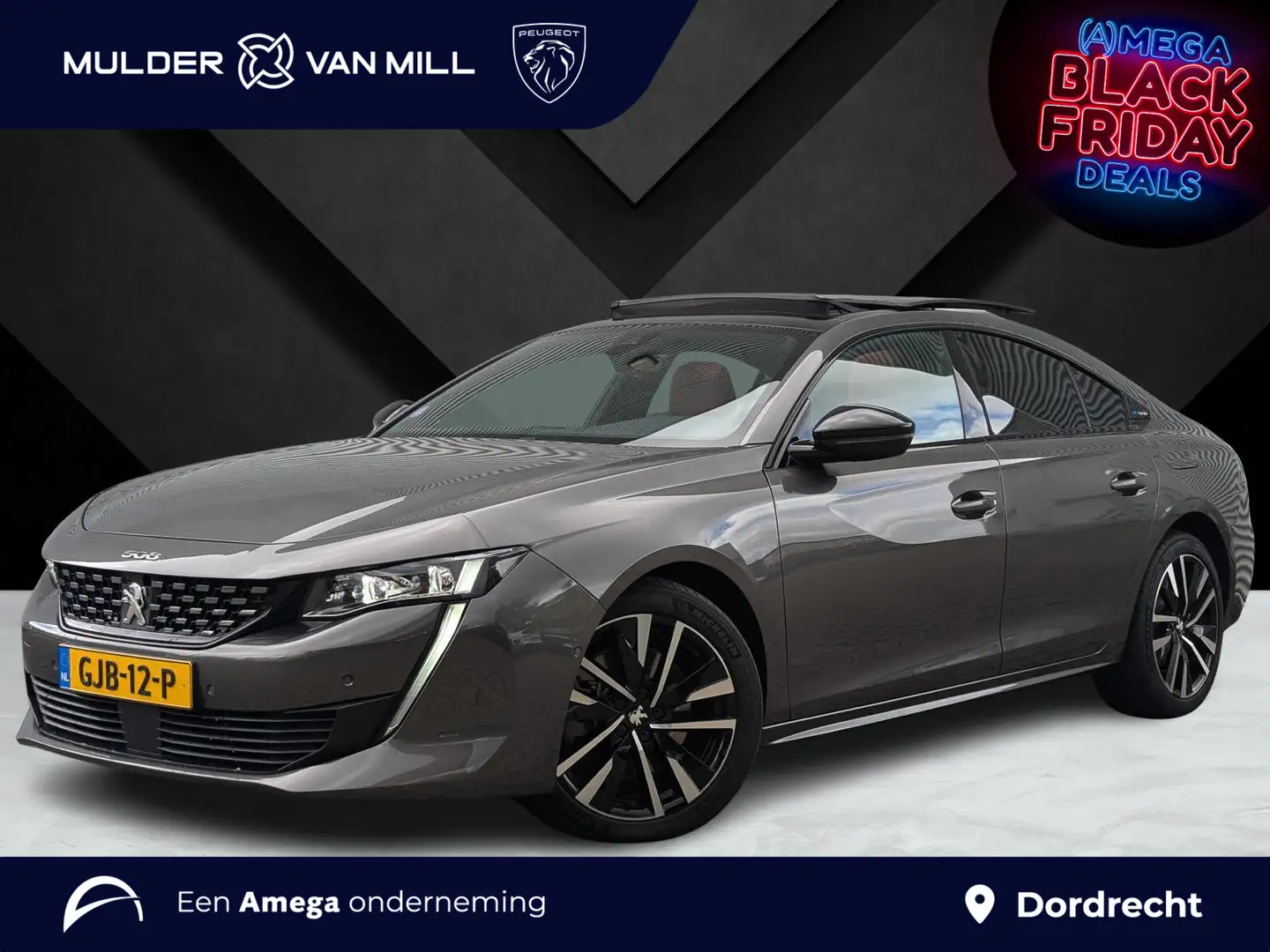 Peugeot 508 GT Pack Business 1.6 Hybrid PHEV 225pk e-EAT8 | FU Grau - 1